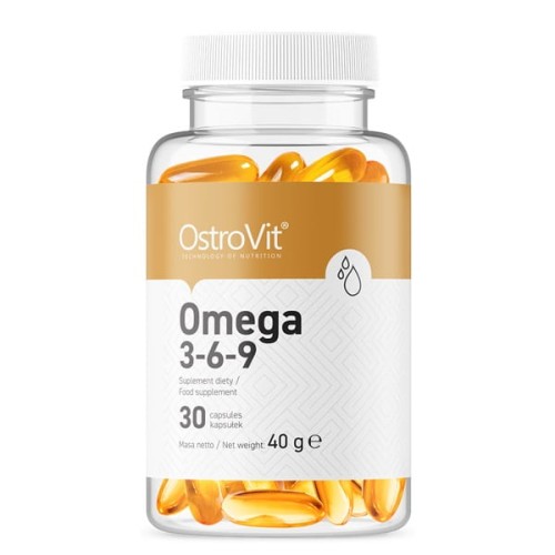 Omega 3-6-9 30 kapsułek - wspiera pracę organizmu - Ostrovit.jpg