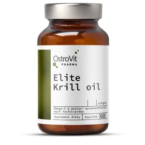 Ostrovit Pharma Elite Olej z Kryla - pobudza działanie systemu odpornościowego 60 kapsułek - Ostrovit