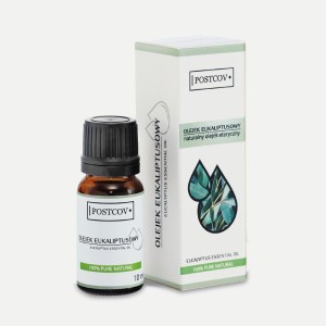 Naturalny olejek eukaliptusowy Olejek-łagodzi infekcje górnych dróg oddechowych -  INDIA COSMETICS