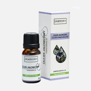 Naturalny olejek jałowcowy, 10 ml -łagodzi infekcje górnych dróg oddechowych - INDIA COSMETICS