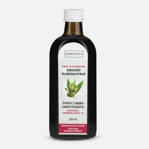 Syrop z babki lancetowatej, 250ml-wspiera prawidłowe funkcjonowanie układu oddechowego - INDIA COSMETICS