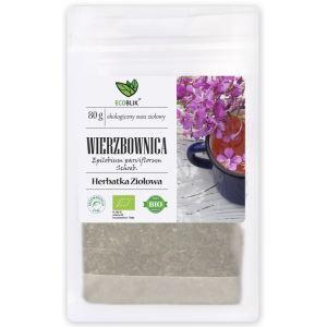 Wierzbownica drobnokwiatowa 80g herbatka ziołowa -  pomaga w utrzymaniu prawidłowego funkcjonowania układu moczowego u mężczyzn - ECOBLIK