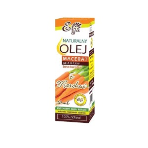naturalny olej z marchwi MACERAT 50ml  - odmładza i regeneruje skórę - ETJA