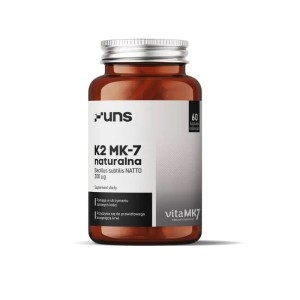 Witamina K2 MK-7 200mcg 60 kaps - Wpływa na funkcjonowanie układu nerwowego - UNS