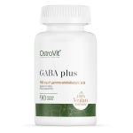 GABA plus 90 tabletek - działa odprężająco, jako naturalna „kołderka” na nasz mózg - Ostrovit