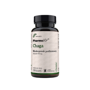 Chaga 4:1, 90 kapsułek - Wsparcie układu odpornościowego - PHARMOVIT
