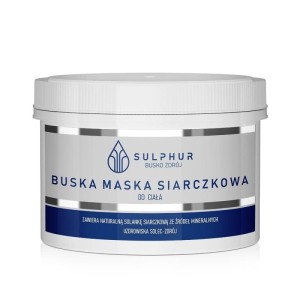 Buska maska siarczkowa do ciała - SULPHUR ZDRÓJ