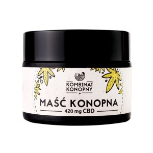 MAŚĆ KONOPNA 420MG CBD 42G KOMBINAT KONOPNY OLIWA Z OLIWEK MASŁO SHEA
