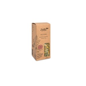 HERBATKA ZIOŁOWA DETOKS 80G ZIÓŁKO CZYSTEK POKRZYWA OSTROPEST SKRZYP POLNY ARONIA NAGIETEK OREGANO