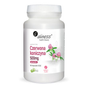 Czerwona koniczyna 500mg 90 kaps. - ALINESS