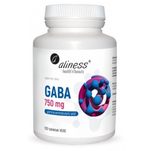 GABA 750mg - 100 tabl. - ALINESS