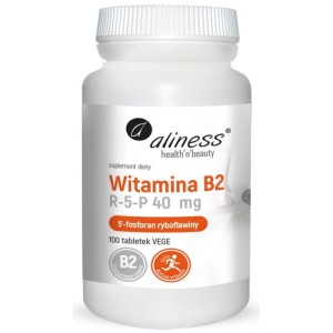 Witamina B2 R-5-P 40Mg 100 tabl. - ALINESS