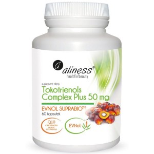 Tokotrienols Complex PLUS 50 mg EVNOL SUPRABIO 60 kapsułek - ALINESS
