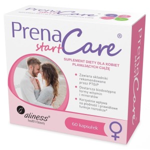 PrenaCare START dla kobiet planujących ciążę 60 kaps. - ALINESS