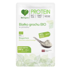 Białko grochu bio 200g - BeOrganic