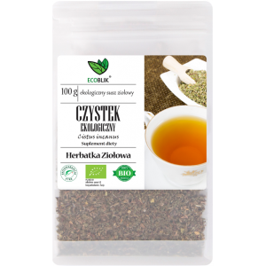 Czystek ekologiczny - herbatka ziołowa citrus incanus 100g - ECOBLIK