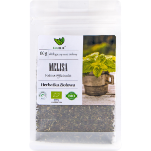 Melisa 80g herbatka ziołowa ekologiczna - ECOBLIK