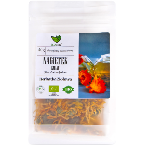 Nagietek kwiat 40g herbatka ziołowa ekologiczna - ECOBLIK