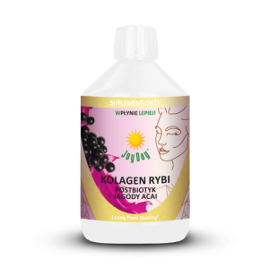 Kolagen rybi z biofermentem postbiotycznym płyn 500Ml - JOY DAY