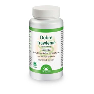 Dobre Trawienie 90 tabletek - Dr. Jacob's