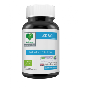 Jod BIO - Dla prawidłowego funkcjonowania tarczycy - BEORGANIC (NM)