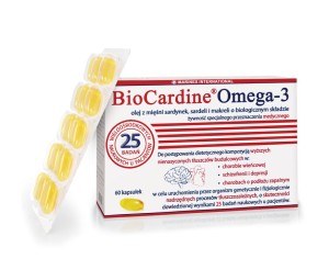BioCardine® Omega-3 - Olej z sardynek i sardeli kapsułki  - MARINEX