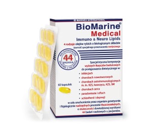 BioMarine®Medical Immuno & Neuro Lipids (60 kapsułek) - MARINEX