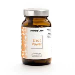 Erect Power Desire Labs  90 kapsułek - Wspomaga męskie funkcje seksualne, poprawia libido - YANGO
