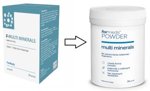 F-MULTI MINERALS - 11 minerałów w proszku - ForMeds