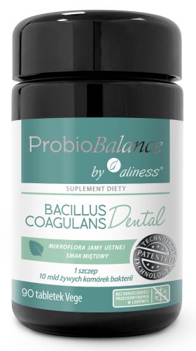 ProbioBALANCE, Dental do ssania 10mld x 90 vege tabs  - ALINESS.jpg