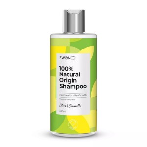 Szampon prebiotyczny przeciw wypadaniu włosów 300ml  o zapachu cytrusów i rumianku Citrus & Chamomile - SWONCO