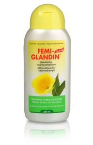 Femiglandin GLA+E Schampoo - Für glatte und frische Haut, für feste und glänzende Haare