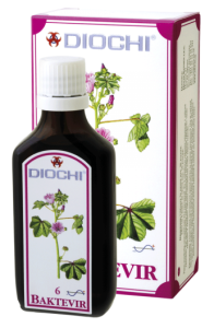 Baktevir 50ml - Harmonizuje głównie meridian płuc, jelita grubego i śledziony - DIOCHI