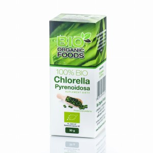 100% BIO Chlorella Pyrenoidosa 30g - Bio Organic Foods