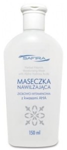 Maseczka nawilżająca ziołowa-witaminowa - SAFIRA
