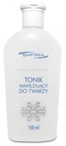 Nawilżający tonik do twarzy - SAFIRA