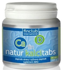 Natur Kalcitabs - Calcium and vitamin D2