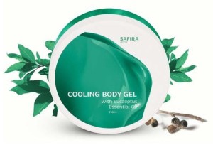 Cooling Body Gel with Eucaliptus Essential Oil - SAFIRA