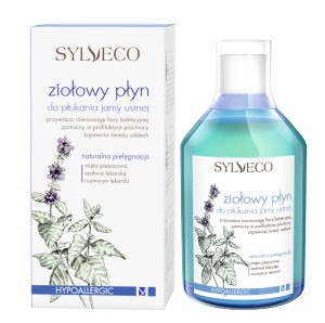 Ziołowy płyn do płukania jamy ustnej 500 ml - SYLVECO