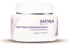 Krem przeciwzmarszczkowy z prowitaminą B5 - SAFIRA