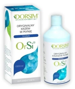 Krzem OrSi 1000 ml - Strażnik Twojego zdrowia - DORSIM