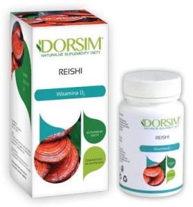 Reishi z witaminą D3 - Wielka moc małego grzybka - DORSIM