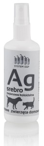 Srebro niejonowe koloidalne dla zwierząt domowych 100 ml - Ag EGP System®