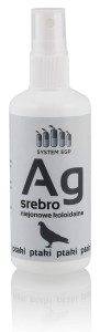 Srebro niejonowe koloidalne dla ptaków 100 ml - Ag EGP System®