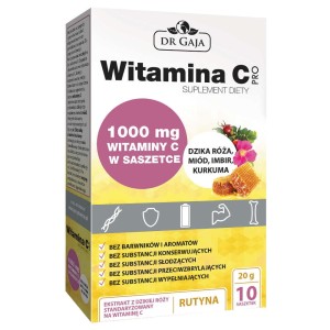 Witamina C Pro 10 sasz., suplement diety - Dr. Gaja 