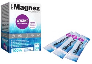 Pro Magnez, 30 saszetek, 120 g, Cytrynian Magnezu, 100% RWS - dr. Gaja