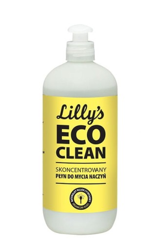 Skoncentrowany Płyn do Mycia Naczyń z olejkiem cytrynowym 0,5L - Lilly's Eco Clean.jpg