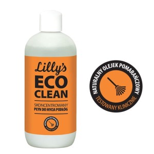 Skoncentrowany Płyn do Mycia Podłóg z olejkiem pomarańczowym 750 ml - Lilly's Eco Clean