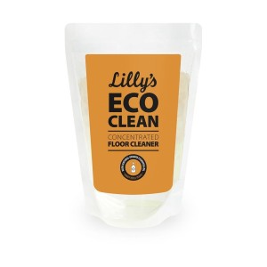 Wkład wymienny Skoncentrowany Płyn do Mycia Podłóg z olejkiem pomarańczowym 750 ml - Lilly's Eco Clean