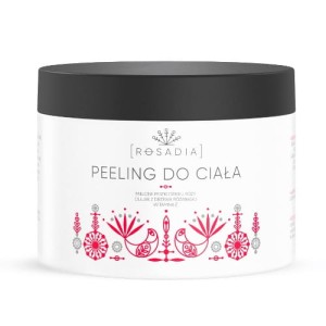 Peeling do ciała wyraźnie gładsza i bardziej elastyczna skóra - ROSADIA